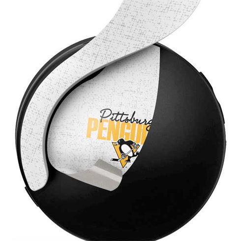 NHL Pittsburgh Penguins Script PULSE 3D Wireless Headset for PS5 Skin