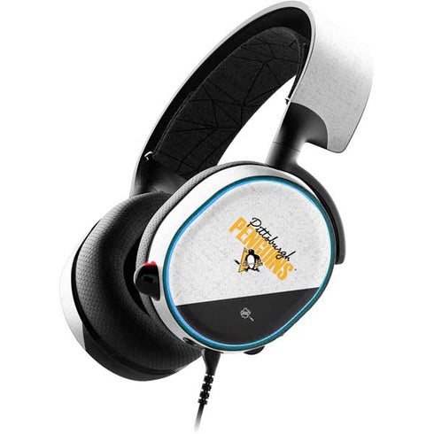 NHL Pittsburgh Penguins Script SteelSeries Arctis 3 Skin