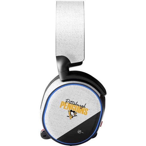 NHL Pittsburgh Penguins Script SteelSeries Arctis 5 Skin