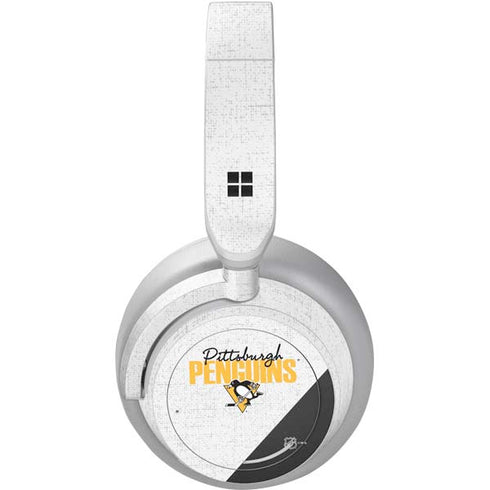 NHL Pittsburgh Penguins Script Surface Headphones Skin