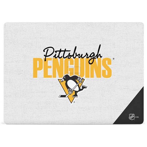 NHL Pittsburgh Penguins Script Surface Laptop 3 13.5in Skin