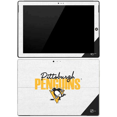 NHL Pittsburgh Penguins Script Surface Pro 3 Skin