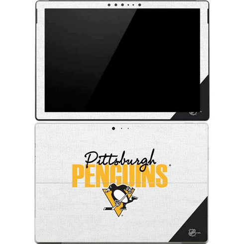 NHL Pittsburgh Penguins Script Surface Pro 4 Skin