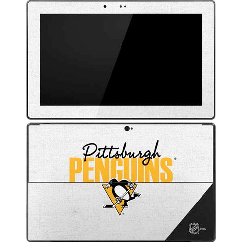 NHL Pittsburgh Penguins Script Surface Pro Tablet Skin