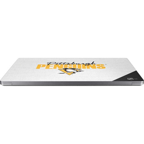 NHL Pittsburgh Penguins Script Universal Laptop 16.6in (13.4 x 9.7in) Skin