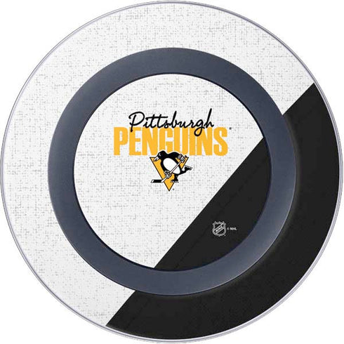 NHL Pittsburgh Penguins Script Wireless Charger Skin