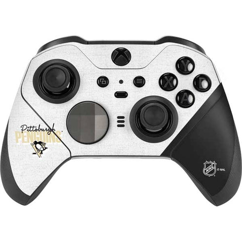 NHL Pittsburgh Penguins Script Xbox Elite Wireless Controller Series 2 Skin