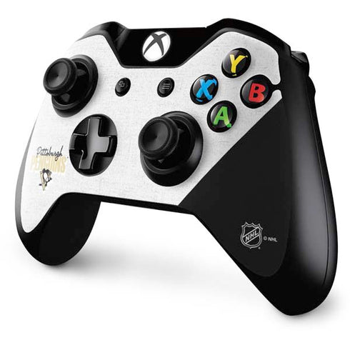 NHL Pittsburgh Penguins Script Xbox One Controller Skin