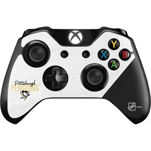 NHL Pittsburgh Penguins Script Xbox One Controller Skin