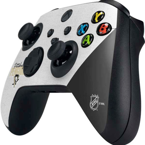 NHL Pittsburgh Penguins Script Xbox Series X Controller Skin