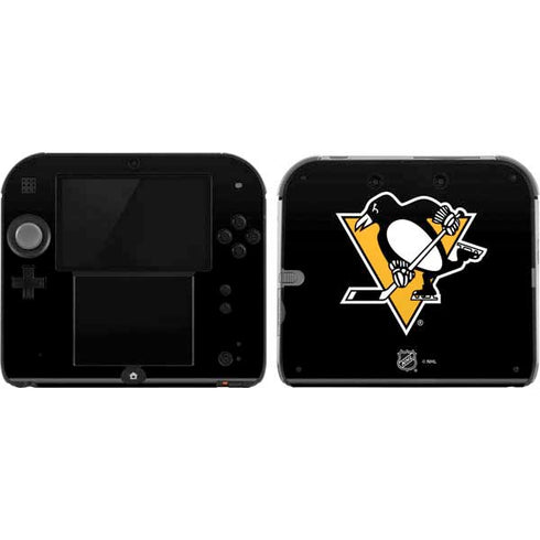 NHL Pittsburgh Penguins Solid Background Nintendo 2DS Skin