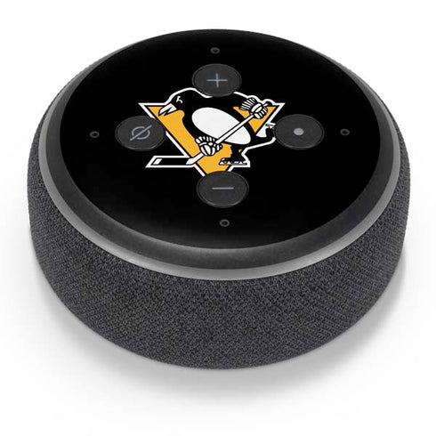 NHL Pittsburgh Penguins Solid Background Amazon Echo Dot Skin