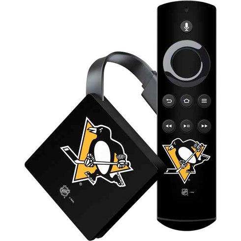 NHL Pittsburgh Penguins Solid Background Amazon Fire TV Skin