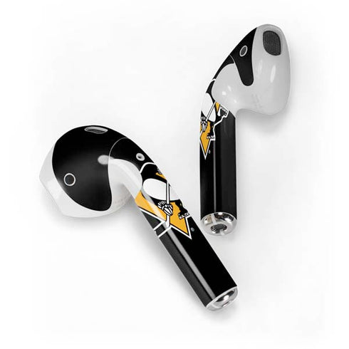 NHL Pittsburgh Penguins Solid Background Apple AirPods Skin