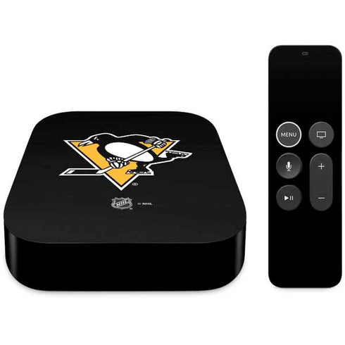 NHL Pittsburgh Penguins Solid Background Apple TV Skin