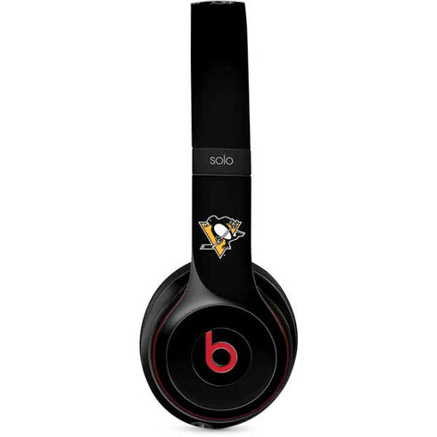 NHL Pittsburgh Penguins Solid Background Beats Solo 2 Wireless Skin
