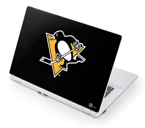 NHL Pittsburgh Penguins Solid Background Acer Chromebook Skin