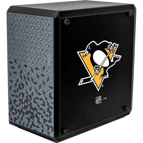 NHL Pittsburgh Penguins Solid Background Cooler Master MasterBox Q300L Mini Tower Skin