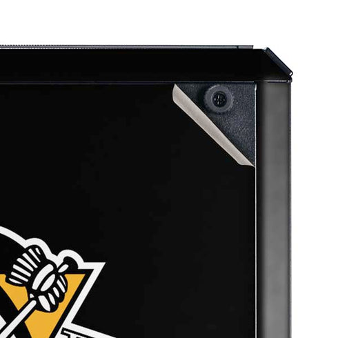NHL Pittsburgh Penguins Solid Background Cooler Master MasterBox Q300L Mini Tower Skin