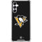 NHL Pittsburgh Penguins Solid Background Galaxy A15 5G Clear Case
