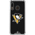 NHL Pittsburgh Penguins Solid Background Galaxy A30 Clear Case