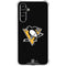NHL Pittsburgh Penguins Solid Background Galaxy A54 5G Clear Case