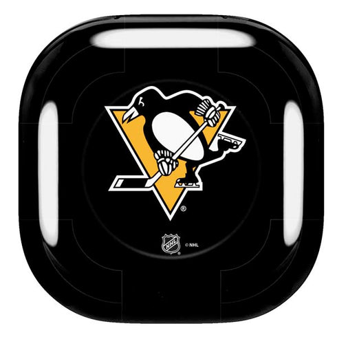 NHL Pittsburgh Penguins Solid Background Galaxy Buds Pro Skin
