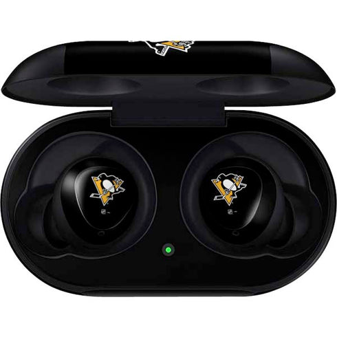 NHL Pittsburgh Penguins Solid Background Galaxy Buds Skin