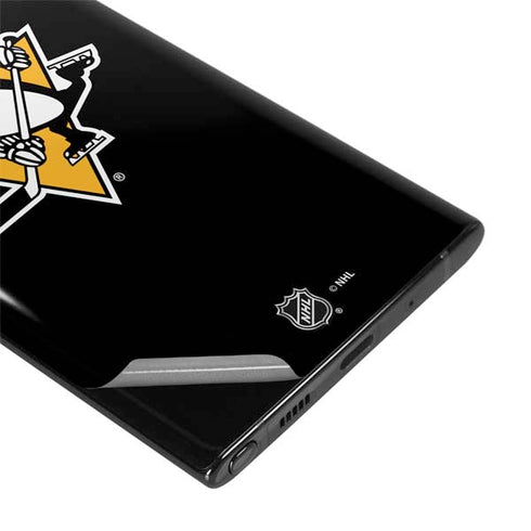 NHL Pittsburgh Penguins Solid Background Galaxy Note 10 Plus Skin