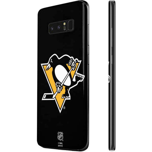 NHL Pittsburgh Penguins Solid Background Galaxy Note 8 Skin