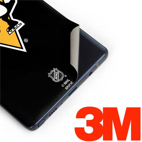 NHL Pittsburgh Penguins Solid Background Galaxy Note 9 Skin