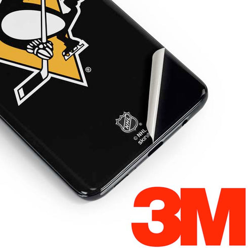 NHL Pittsburgh Penguins Solid Background Galaxy S10 Skin