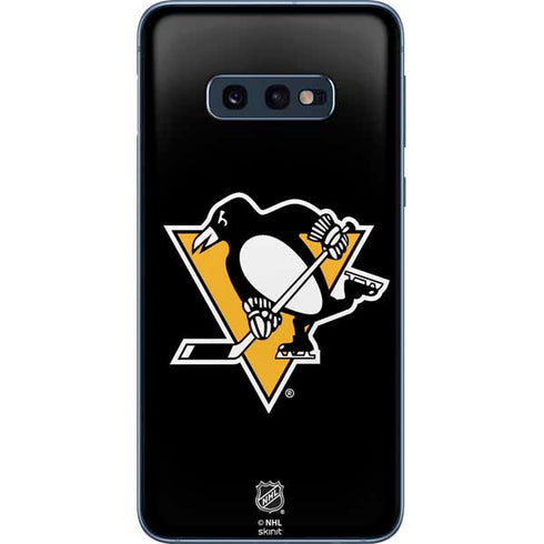 NHL Pittsburgh Penguins Solid Background Galaxy S10e Skin