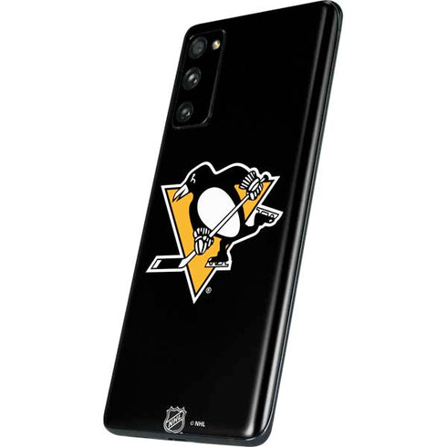 NHL Pittsburgh Penguins Solid Background Galaxy S20 Fan Edition Skin