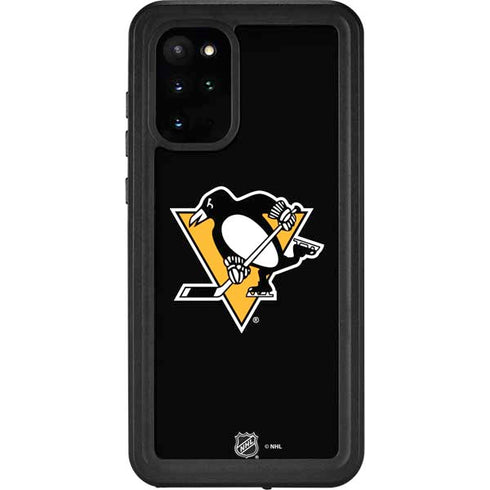 NHL Pittsburgh Penguins Solid Background Galaxy S20 Plus Waterproof Case
