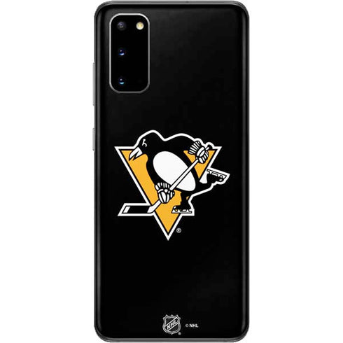 NHL Pittsburgh Penguins Solid Background Galaxy S20 Skin
