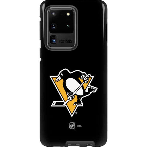 NHL Pittsburgh Penguins Solid Background Galaxy S20 Ultra 5G Pro Case