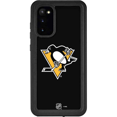 NHL Pittsburgh Penguins Solid Background Galaxy S20 Waterproof Case