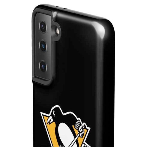 NHL Pittsburgh Penguins Solid Background Galaxy S21 FE Pro Case