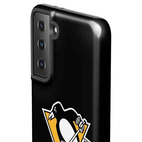 NHL Pittsburgh Penguins Solid Background Galaxy S21 Plus 5G Pro Case