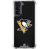NHL Pittsburgh Penguins Solid Background Galaxy S22 Clear Case