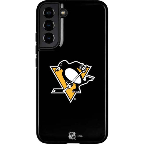 NHL Pittsburgh Penguins Solid Background Galaxy S22 Plus Pro Case