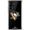 NHL Pittsburgh Penguins Solid Background Galaxy S22 Ultra Clear Case
