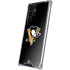NHL Pittsburgh Penguins Solid Background Galaxy S22 Ultra Clear Case