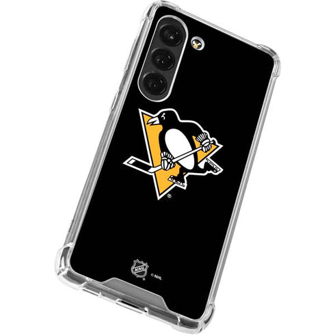 NHL Pittsburgh Penguins Solid Background Galaxy S23 Clear Case