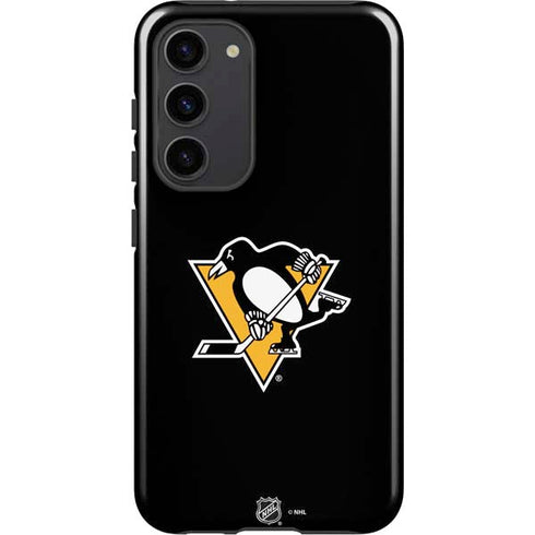 NHL Pittsburgh Penguins Solid Background Galaxy S23 Plus Pro Case