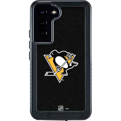 NHL Pittsburgh Penguins Solid Background Galaxy S23 Plus Waterproof Case