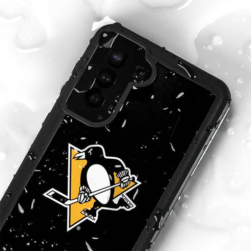 NHL Pittsburgh Penguins Solid Background Galaxy S23 Plus Waterproof Case