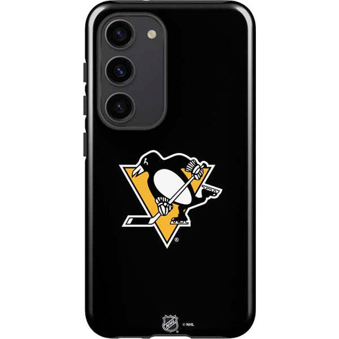 NHL Pittsburgh Penguins Solid Background Galaxy S23 Pro Case