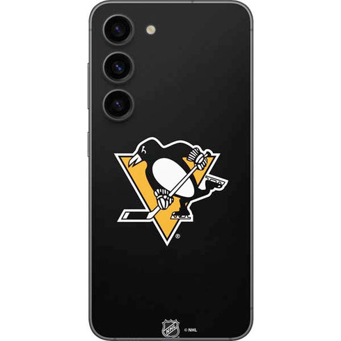 NHL Pittsburgh Penguins Solid Background Galaxy S23 Skin